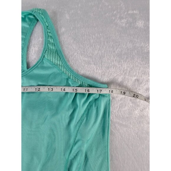 Danskin Now Sport Fitted Racerback Tank Top-Teal-SZ XL 16/18 - Picture 8 of 9